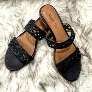 Madewell - The Marianna
Basketweave Slide Sandal -worn twice
